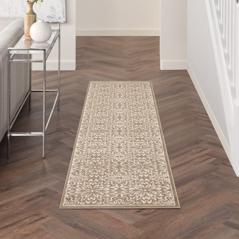 Nourison Jubilant Floral Medallion Area Rug