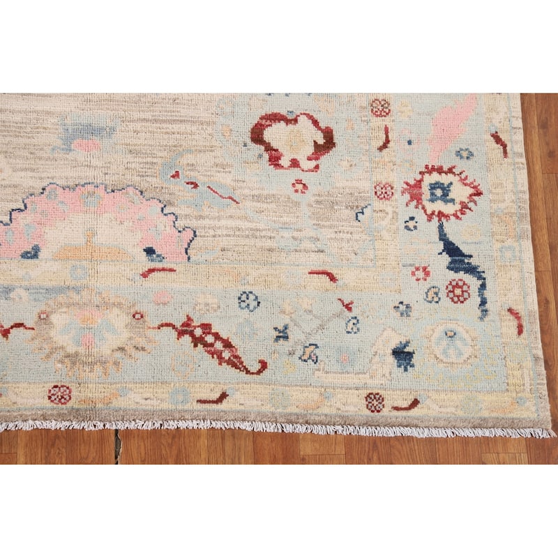 Kazak Oriental Area Rug Hand-Knotted Dining Room Wool Carpet - 5'9" x 7'10"