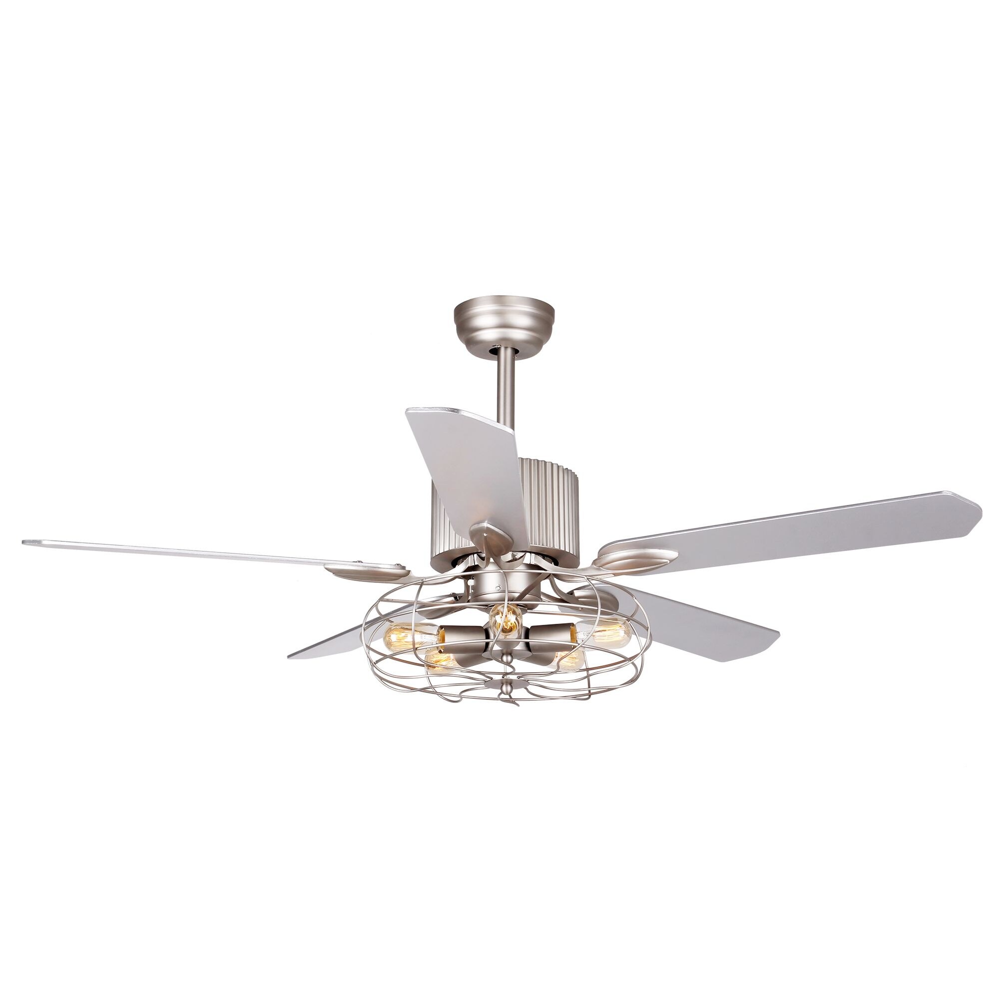 Home Garden 52 Ceiling Fan With Light And Remote
