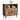 Costway Mid-century Storage Cabinet Sideboard w/ Doors Wine Glass - See Details