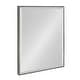 preview thumbnail 55 of 116, Rhodes Framed Decorative Wall Mirror 18.75x24.75 - Dark Silver