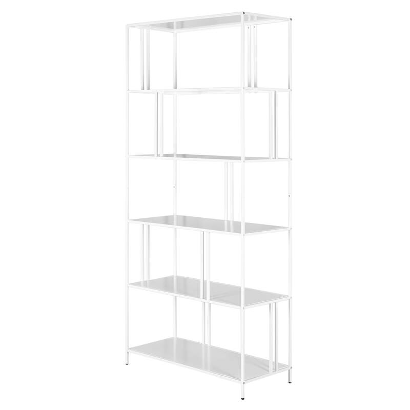 Cortland 34'' Wide Rectangular Bookcase
