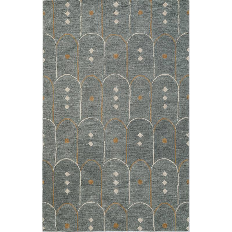 Terra by Obeetee Aero Ursa Rug - 7'9"x9'9" - Green/Teal
