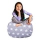 preview thumbnail 188 of 187, Kids Bean Bag Chair Cover Stuffed Animal Storage or Toy Organizer