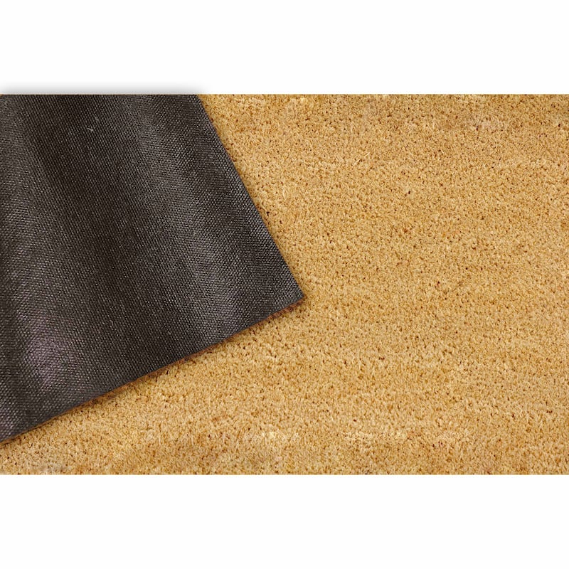 Liora Manne Natura Solid Outdoor Mat Natural