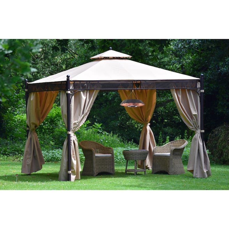 EnerG+ Infrared Electric Outdoor Heater - Hanging with LED & Remote