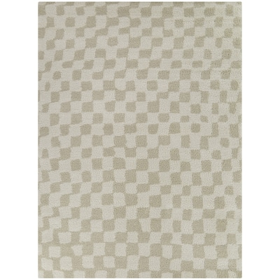 Dietrich Modern Checkered Area Rug