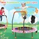 preview thumbnail 4 of 8, Gymax 36'' Mini Toddler Trampoline w/ LED Bluetooth Speaker Detachable