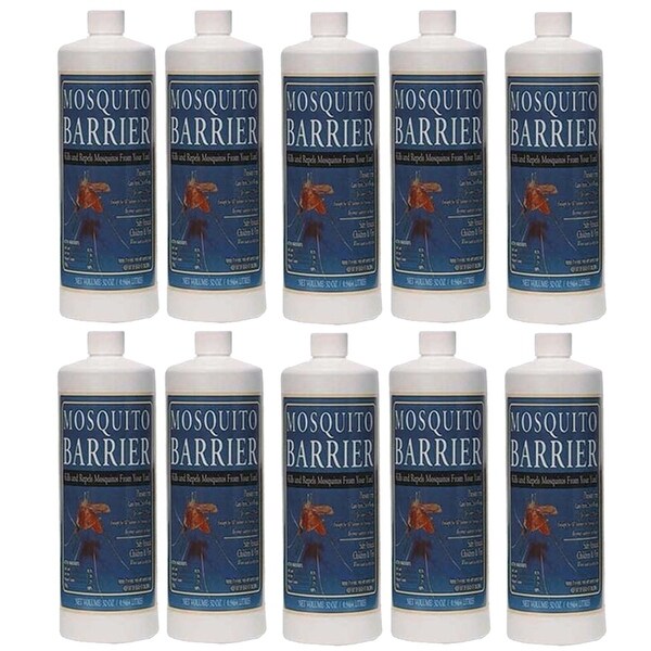 Mosquito Barrier 2001 Liquid Spray Repellent (1-Quart) - 10 Pack
