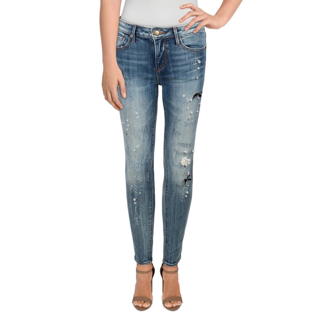 aqua womens denim jeans