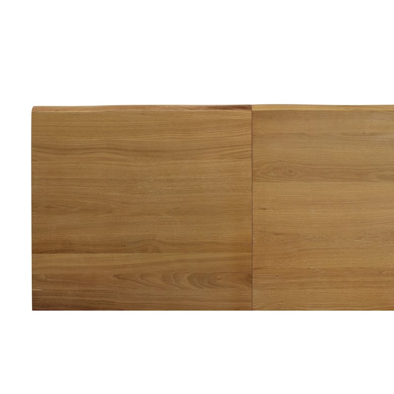 Natural Wood King Bed Frame