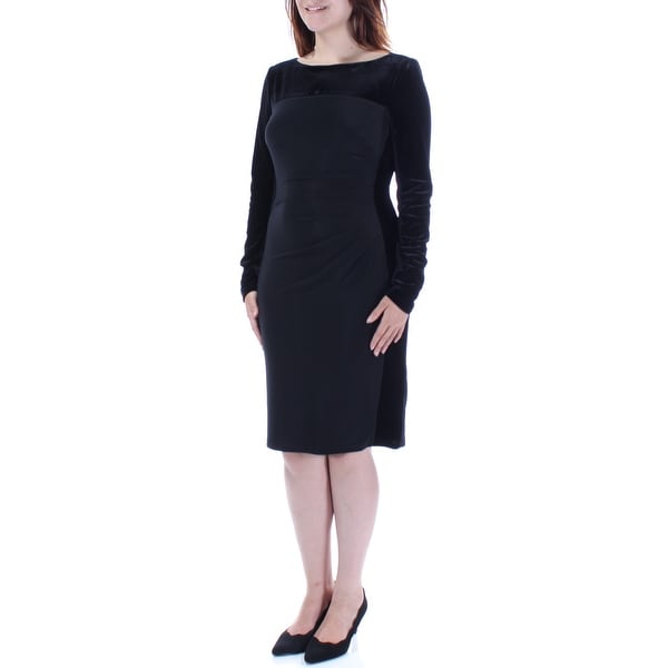Black sheath dresses with elbow length sleeves pants macy's
