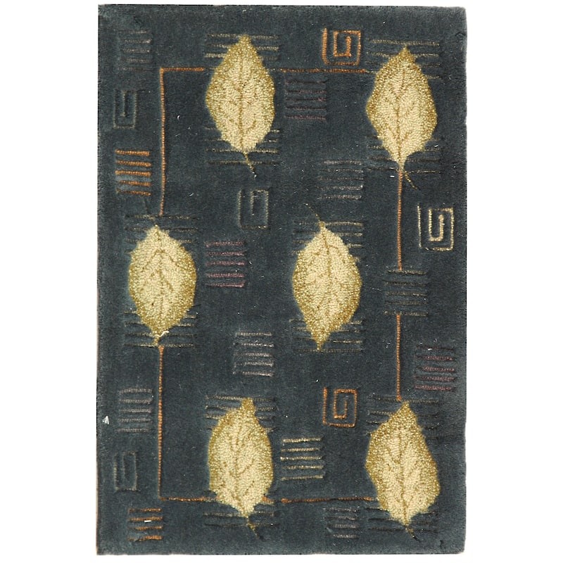 SAFAVIEH Handmade Berkeley Annetraude Botanical Wool Rug