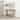 Kailani Coastal Sofa Console Table with Shelf Beige Oak