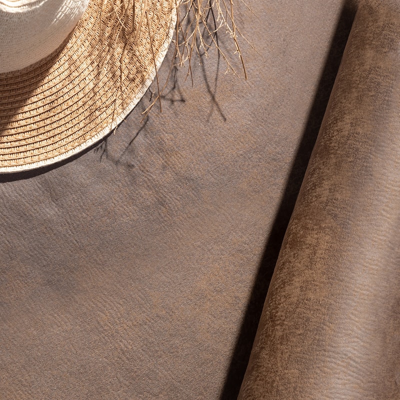 Priage by ZINUS Faux Leather Sling Accent Chair