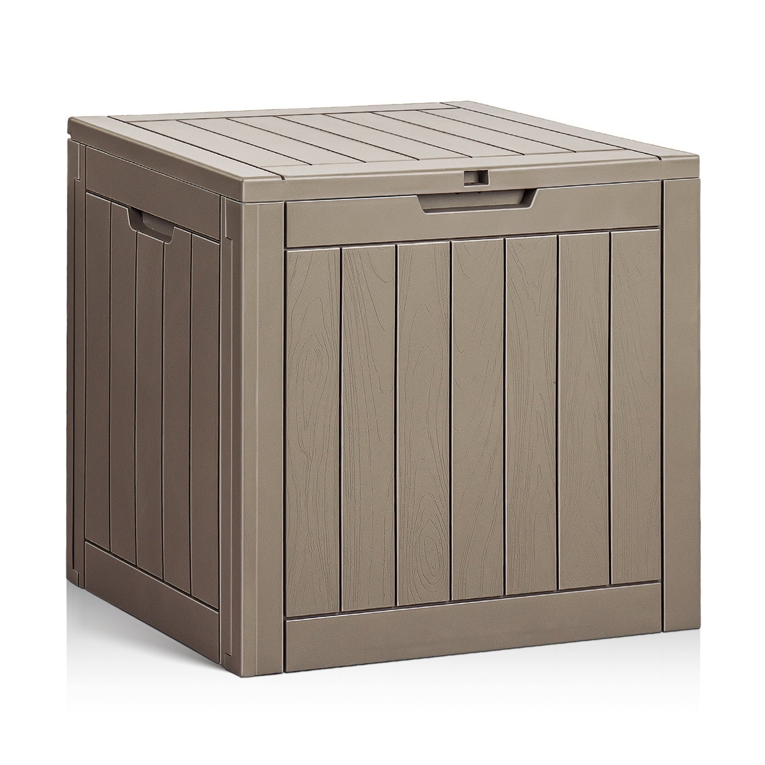 Suncast 22 gallon deck box sales taupe
