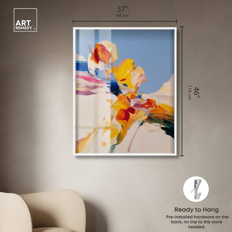 Flippant Bloom II Shadowbox by Art Remedy