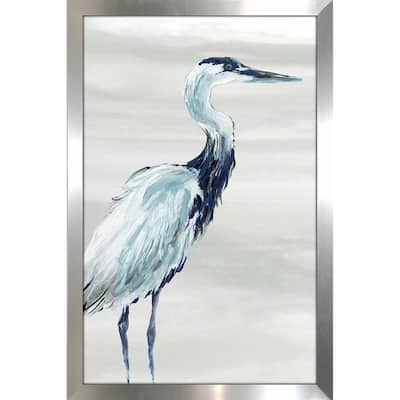"By the Sea Crane I" by Carol Robinson Print on Acrylic