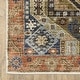 preview thumbnail 11 of 11, ROW ROW Gemma Bohemian Center Medallion Rust/ Blue Area Rug