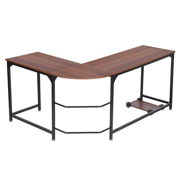 Top Product Reviews For Costway Wood L Shape Corner Computer Desk