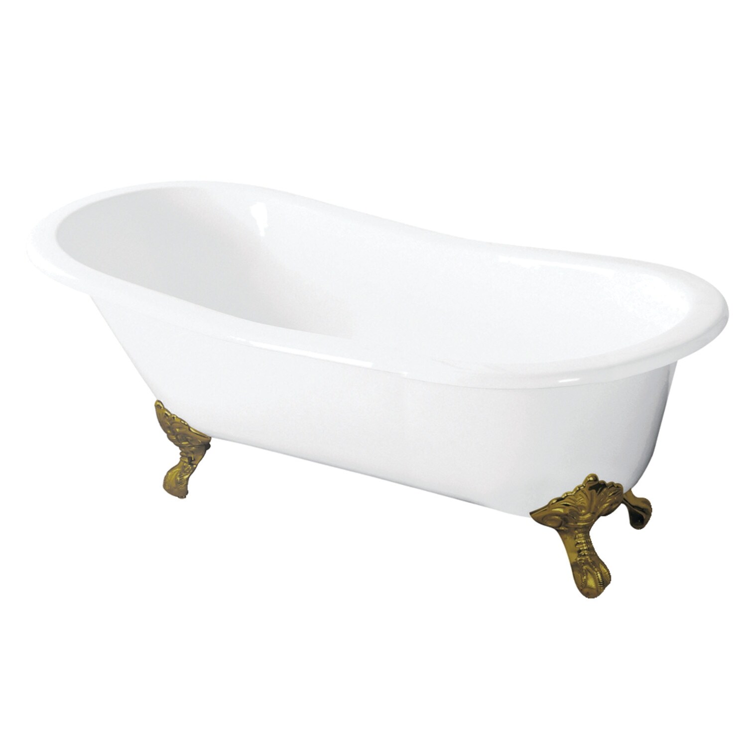 57 inch clawfoot bathtub deals