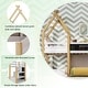 preview thumbnail 35 of 34, Twin House Bunk Bed with Stairs & Blackboards - Playful Design for Kids