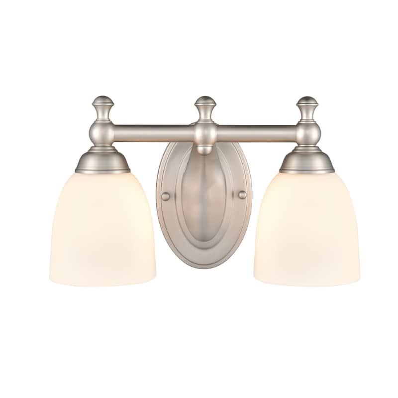 Millennium Lighting 8" Tall Vanity Light - Satin Nickel