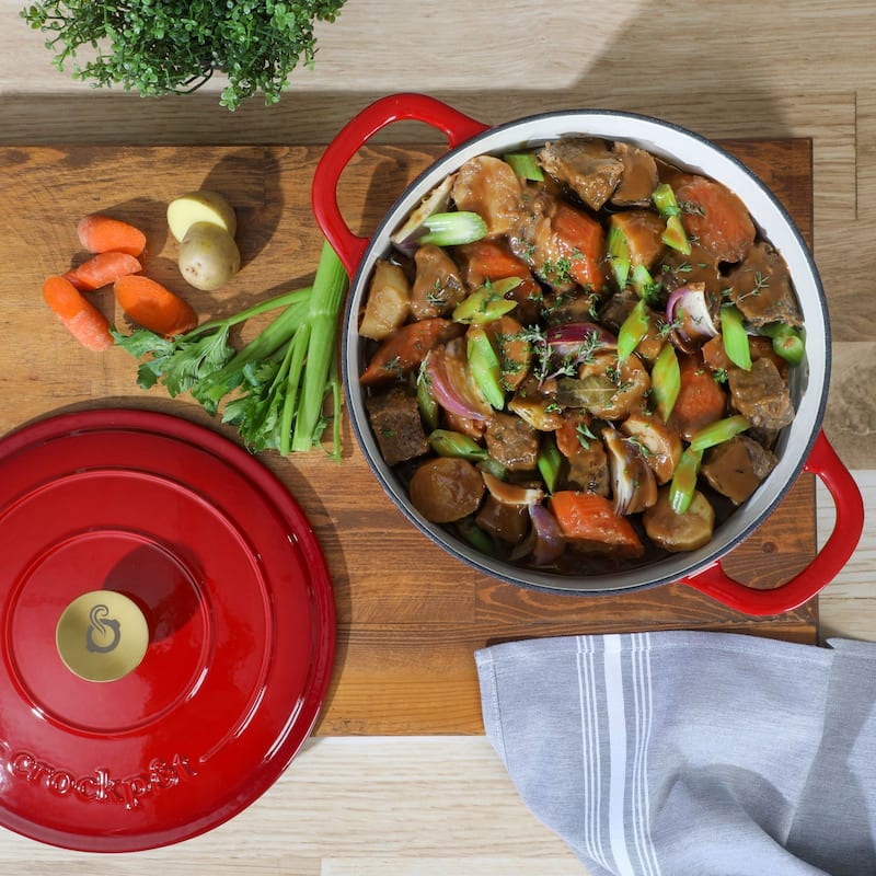 Crock Pot Artisan 6-Quart Round Dutch Oven