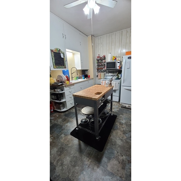 Chris & Chris Stadium Kitchen 1.5-inch thick Work Station ...
