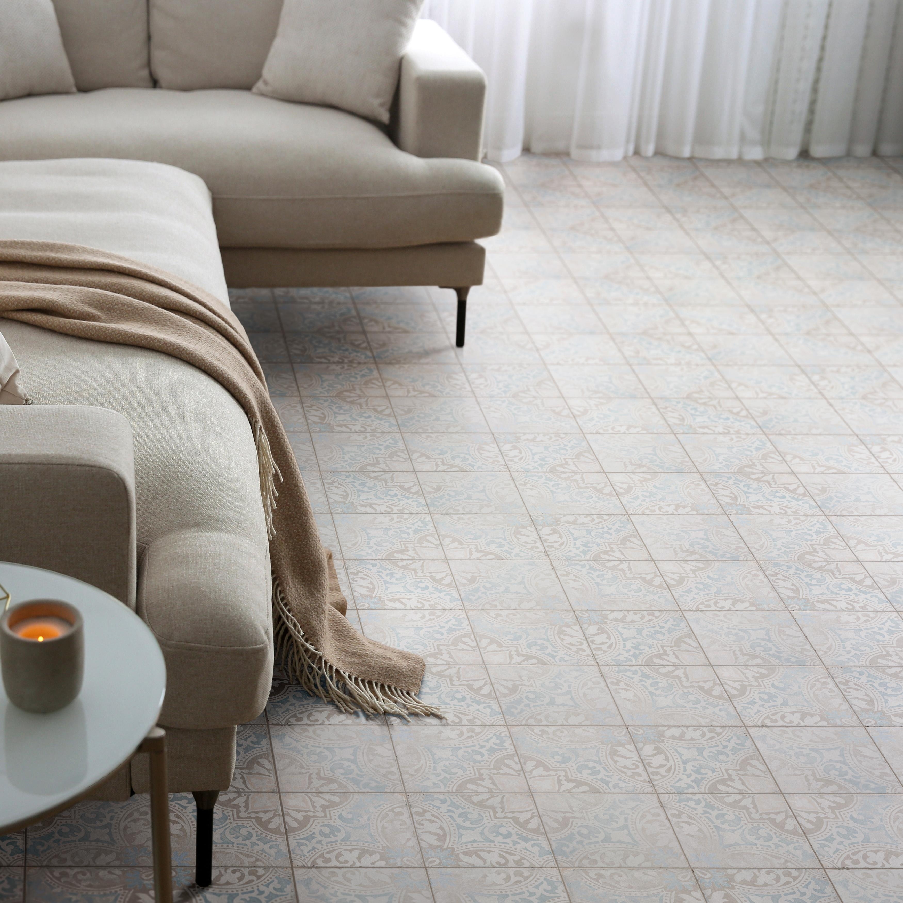 Merola Tile Barcelona Decor Montjuic 5-3/4" x 5-3/4" Porcelain Floor and Wall Tile