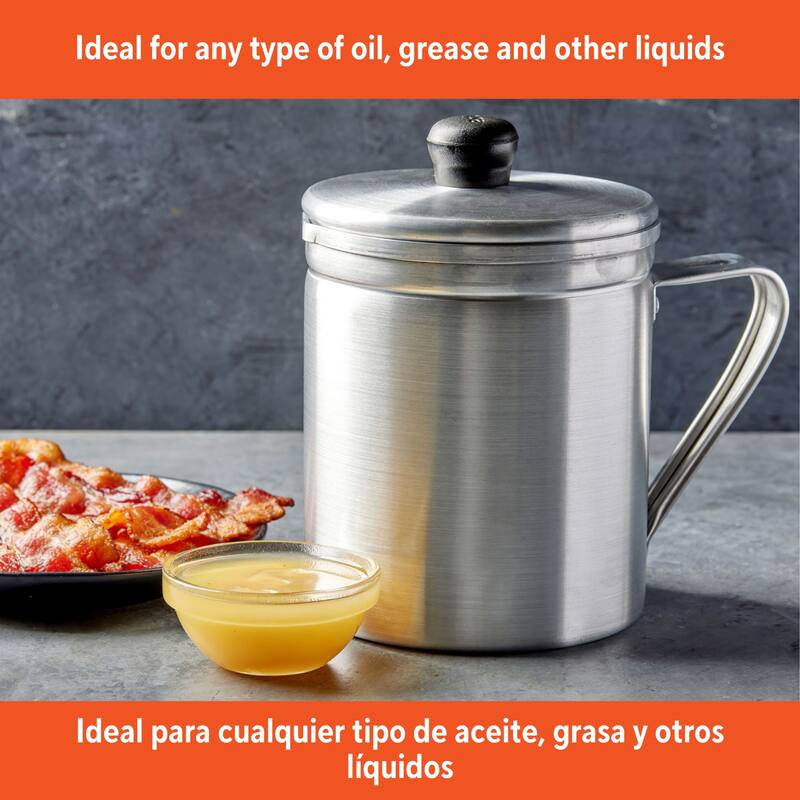 IMUSA 1.5 Qt Aluminum Grease Dispenser