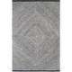 preview thumbnail 3 of 3, Janaya Moroccan Area Rug Charcoal - 2' x 3'