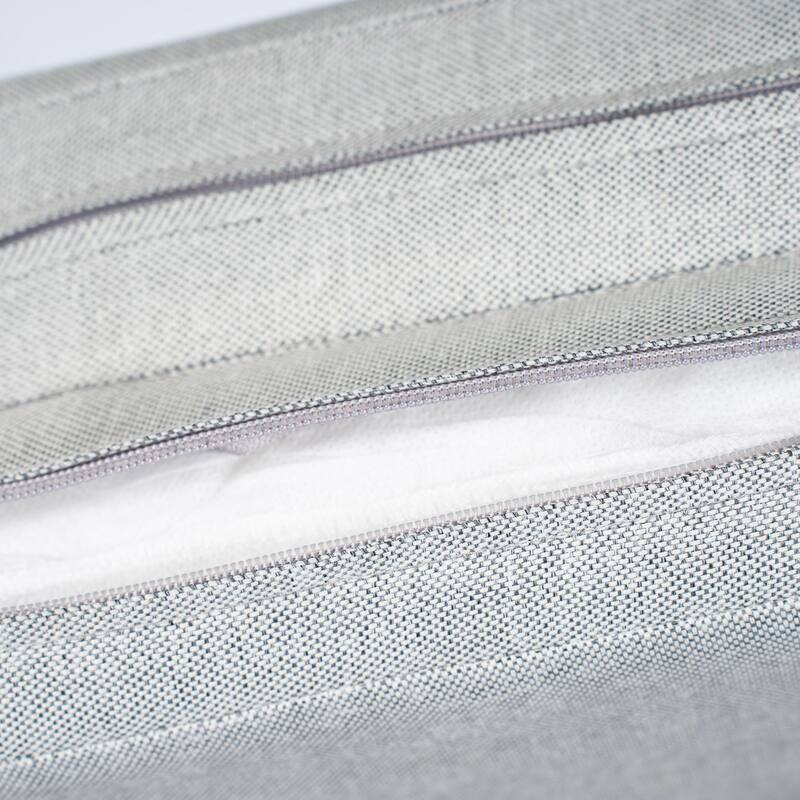 Christopher Knight Home - Solid Acacia Wood Outdoor Chaise Lounge with 4-Position Adjustable Backrest & Woven Rattan Accents