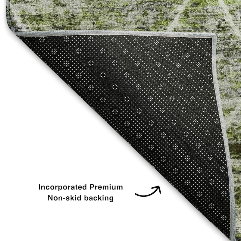 Premium Washable Super Soft Geo Abstract Mayfield Rug
