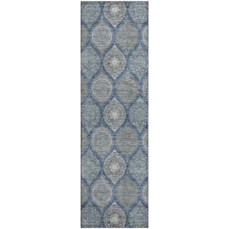 Premium Washable Super Soft Boho Mosaic Mayfield Rug