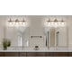 preview thumbnail 22 of 113, Shirley Metal/Glass LED Vanity Light, by JONATHAN Y