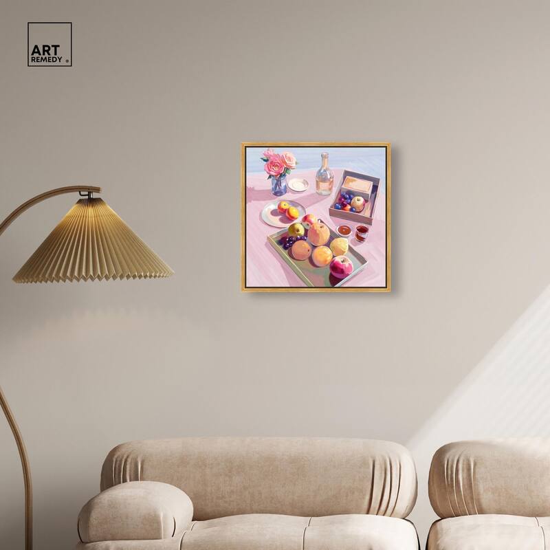 Fresh Fruits Canvas by Art Remedy