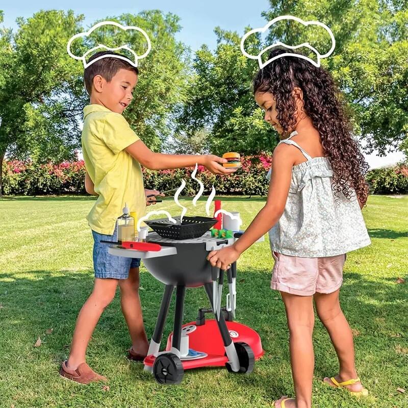 Kids BBQ Grill Set Outdoor Fun
