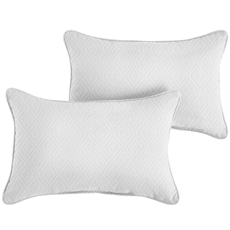 Sorra Home Sunbrella Outdoor Corded Pillow Set of 2