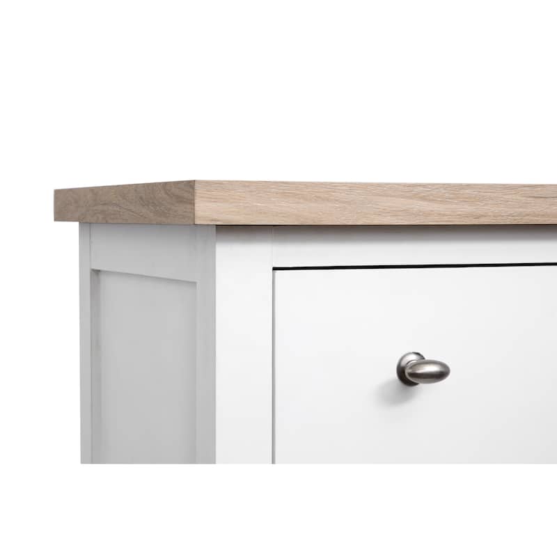 Salt Life Home Windmill Harbour White Whisp and Sand Drawer Chest