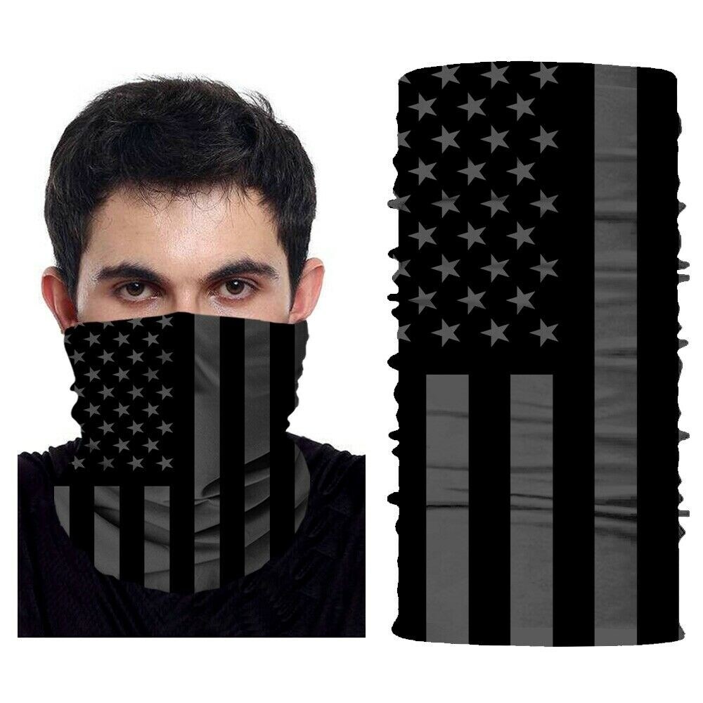 Unisex Seamless Bandana Full Face Bandana Headwear India Muslim Caps Ruffle Cancer Chemo Neck Gaiter Scarf Balaclava