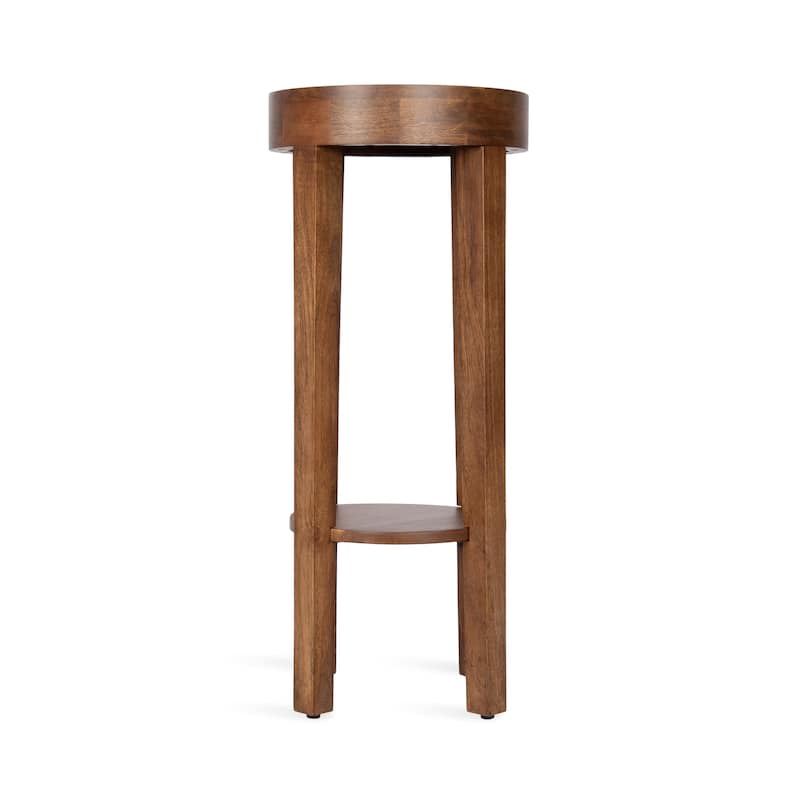 Kate and Laurel Talcott Round Wood Side Table