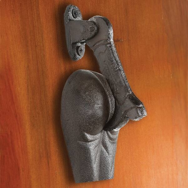 Shop Kalalou Kick In The Pants Doorknocker Cast Iron Door