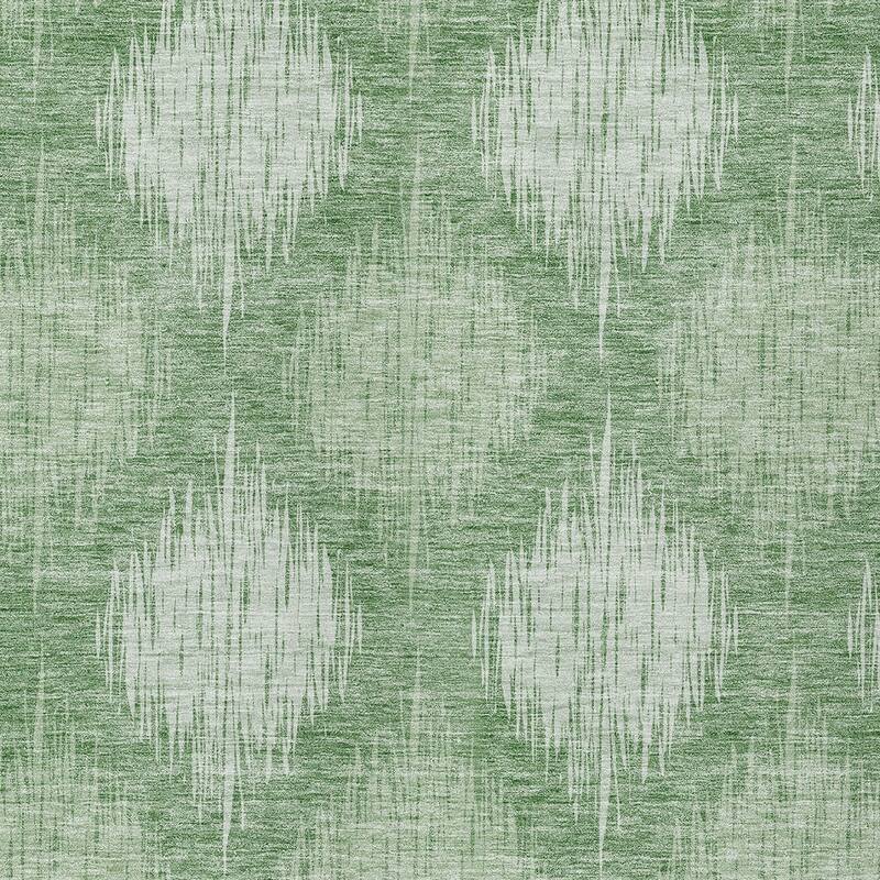 HomeRoots Ikat Transitional Rectangle Outdoor Rug