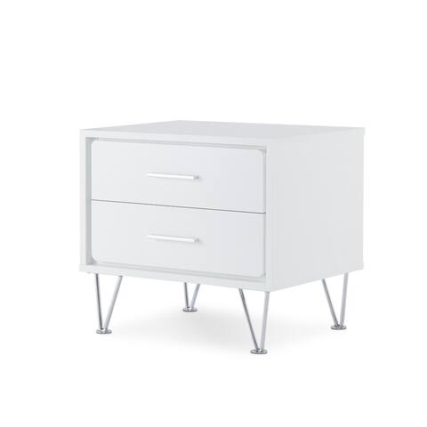 Urban Designs Linear Collection 2-Drawer Nightstand