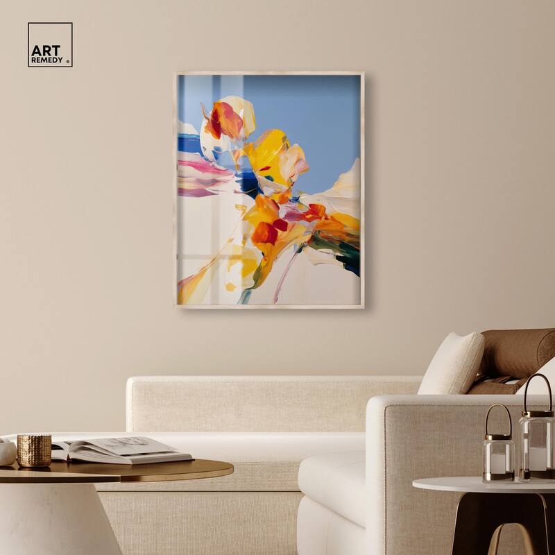 Flippant Bloom II Shadowbox by Art Remedy