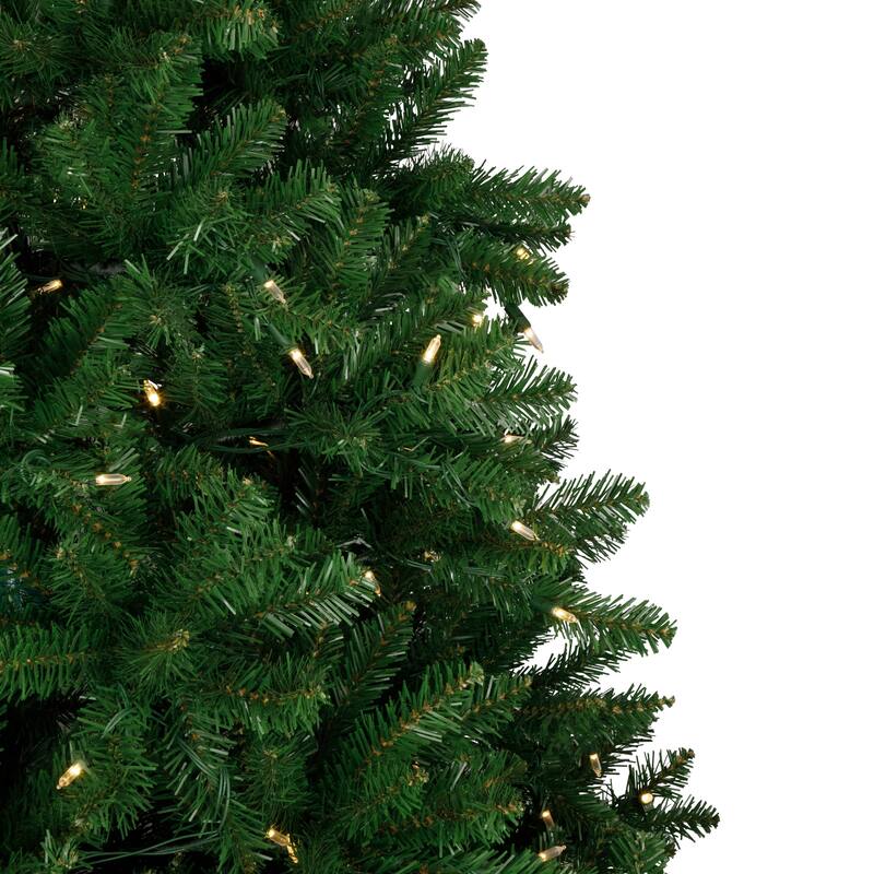 7.5' Pre-Lit Manchester Pine Instant Connect Artificial Christmas Tree Dual LED Lights