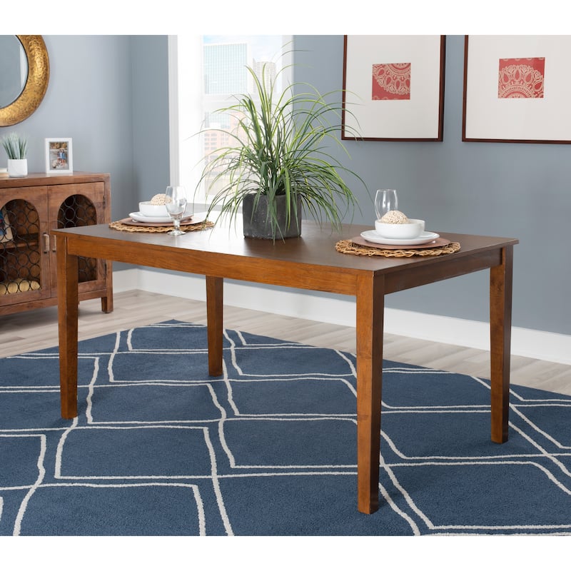 Linon Castine 7-Piece Farmhouse Dining Set