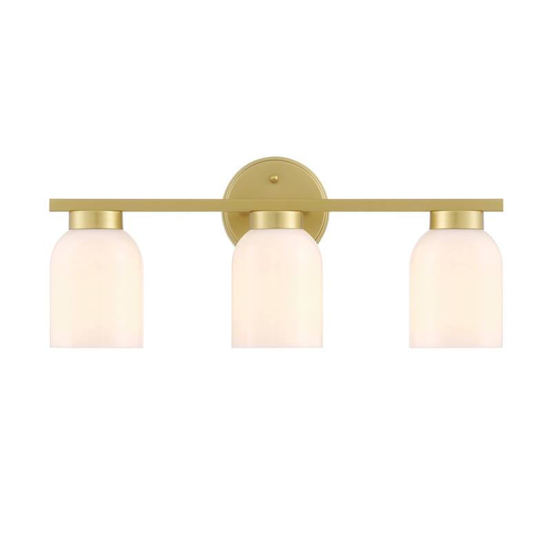Acroma 3 - Light Dimmable Vanity Light Metal Bathroom Vanity Light - 3-light