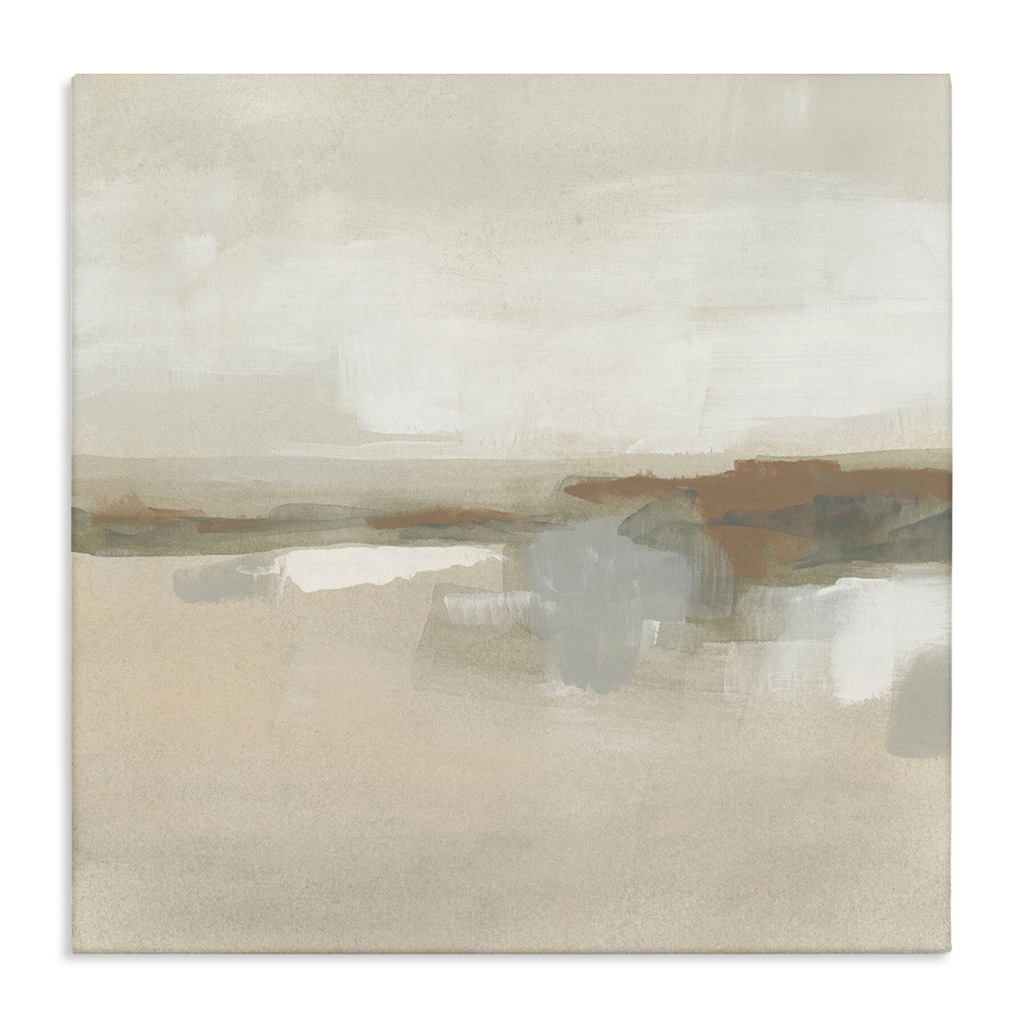 Stupell Abstract Neutral Land Canvas Wall Art Design By June Erica Vess